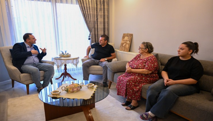 Başkan Eşki’den vefa ziyareti