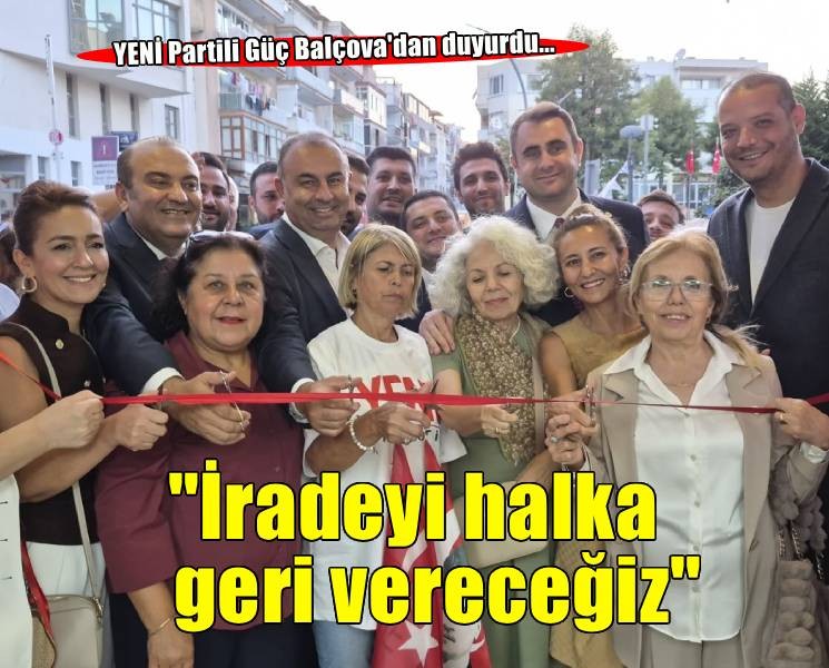 Başkan Güç Balçova'dan duyurdu: 'Halktan alınan iradeyi halka geri vereceğiz'