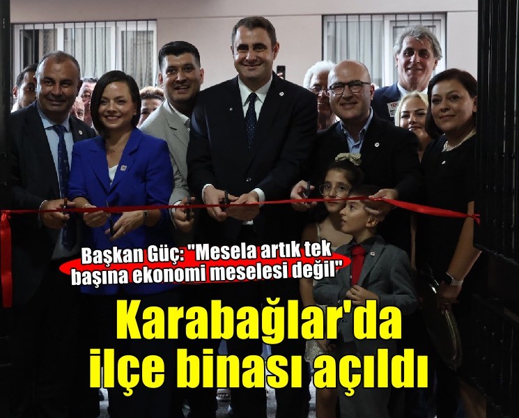 Başkan Güç: ''Mesela artık tek başına ekonomi meselesi değil''