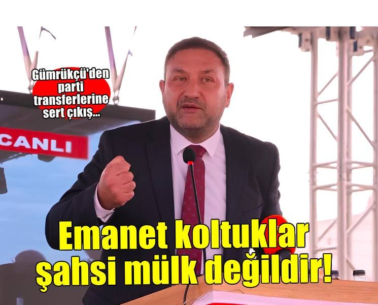 Başkan Gümrükçü: 'Gayriahlaki transfer borsasını kapatmanın tek yolu...'