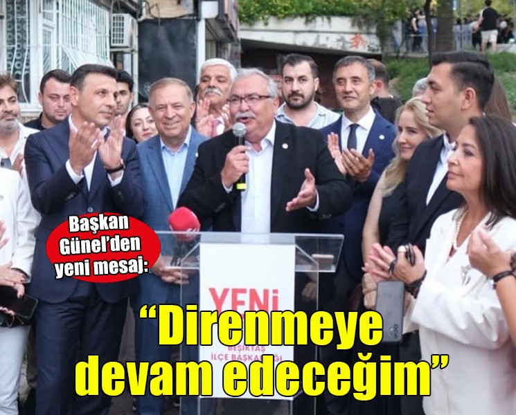 Başkan Günel'den 'Direniş' mesajı...
