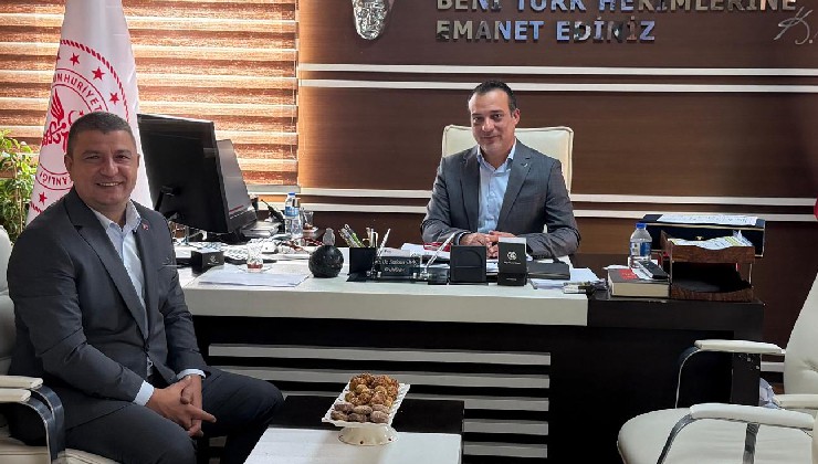 Başkan Okuroğlu’ndan, Başhekim Siviş’e ziyaret