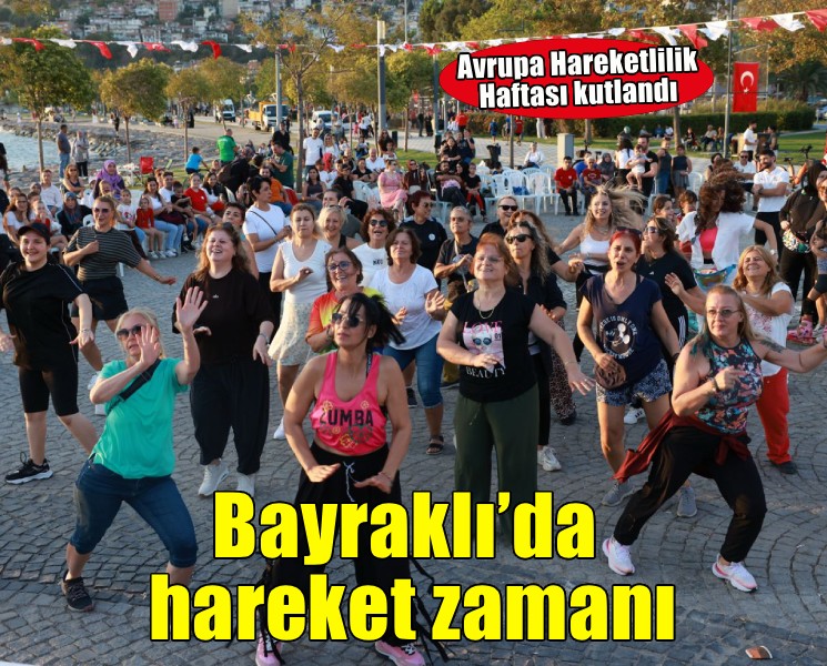 Bayraklı’da Avrupa Hareketlilik Haftası renkli etkinliklerle kutlandı