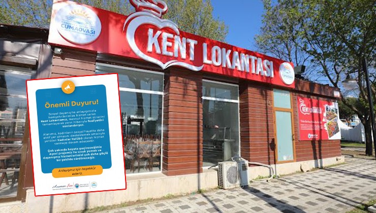 Belediye AK Parti'ye geçmişti... Kent Lokantası kapanıyor!