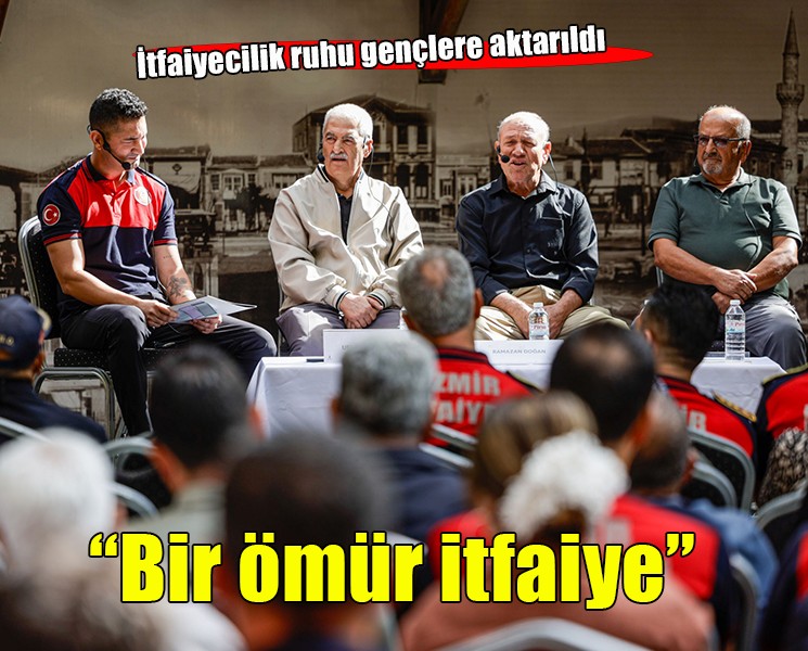 Bir ömürlük itfaiye deneyimi gençlere aktarıldı