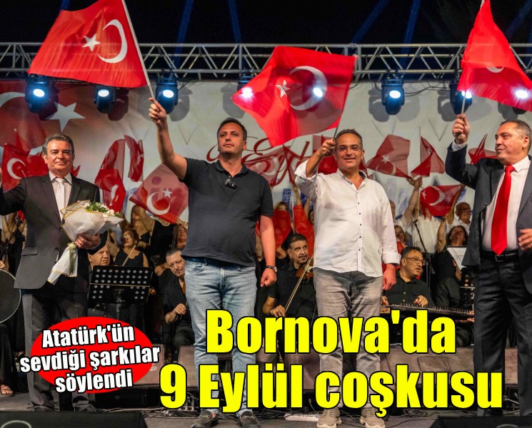Bornova’da 9 Eylül coşkusu