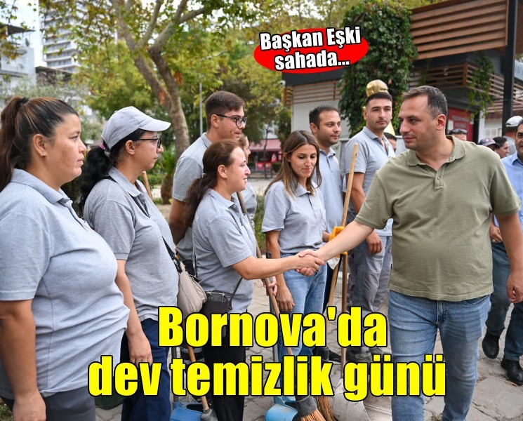 Bornova’da Dünya Temizlik Günü seferberliği