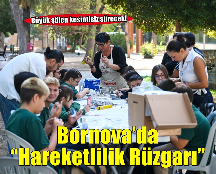 Bornova’da Hareketlilik Rüzgarı başladı