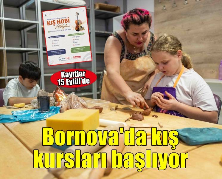 Bornova’da sanat ve hobi dolu bir Kış: Kayıtlar başlıyor!