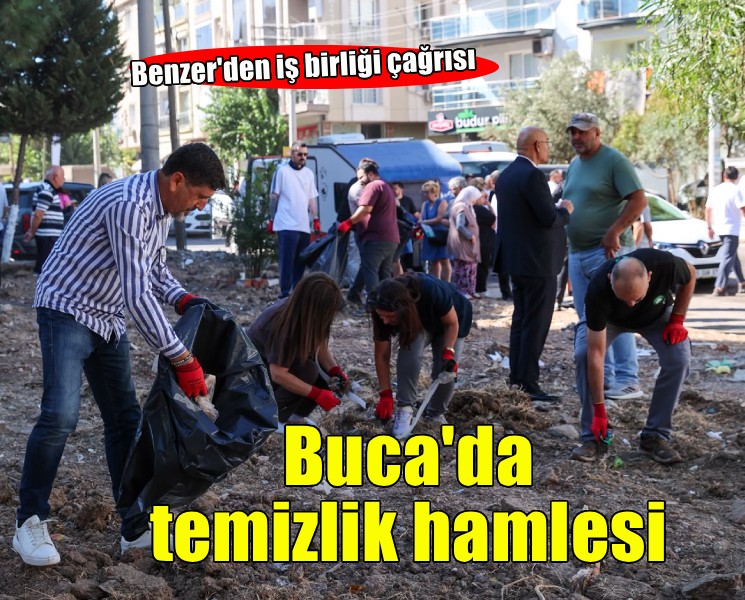 Buca’da Dünya Temizlik Günü’ne özel temizlik harektı
