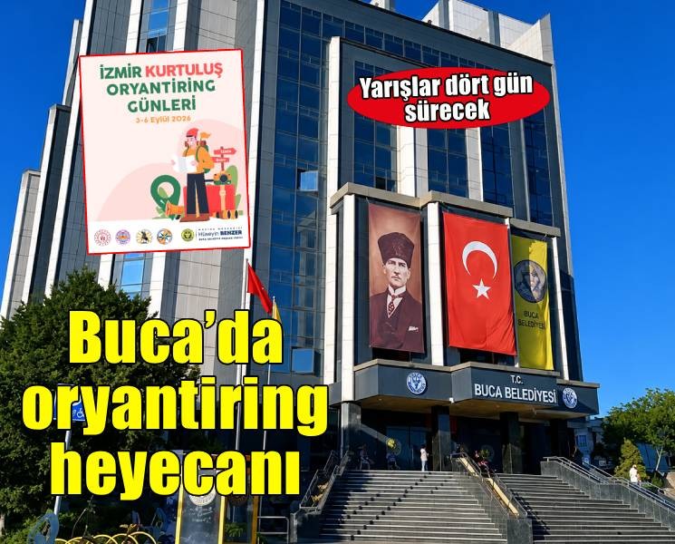 Buca’da oryantiring heyecanı