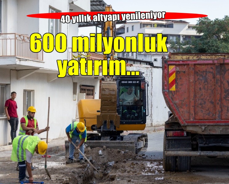 Büyükşehir'den Kınık’a 135 kilometrelik içme suyu şebekesi