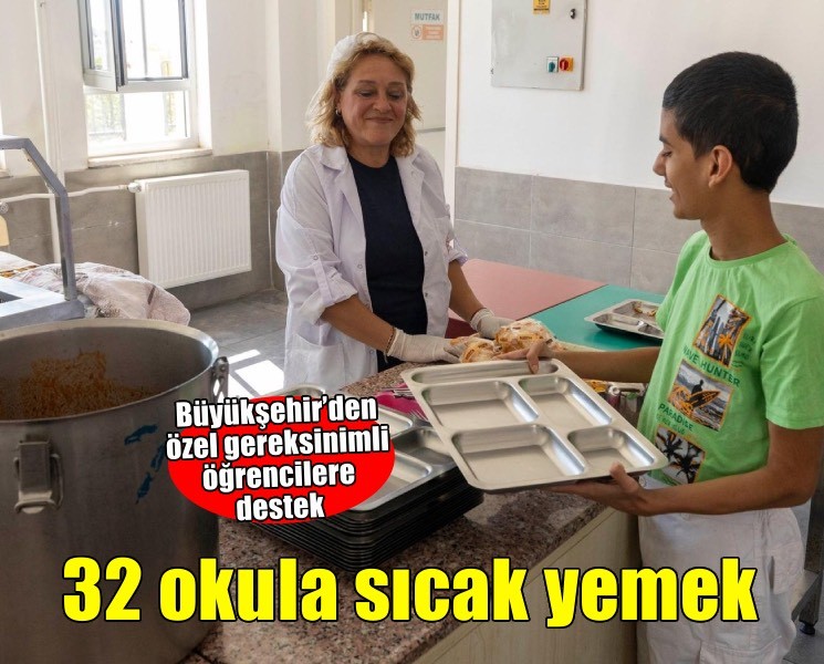 Büyükşehir’den özel gereksinimli öğrencilere sıcak destek
