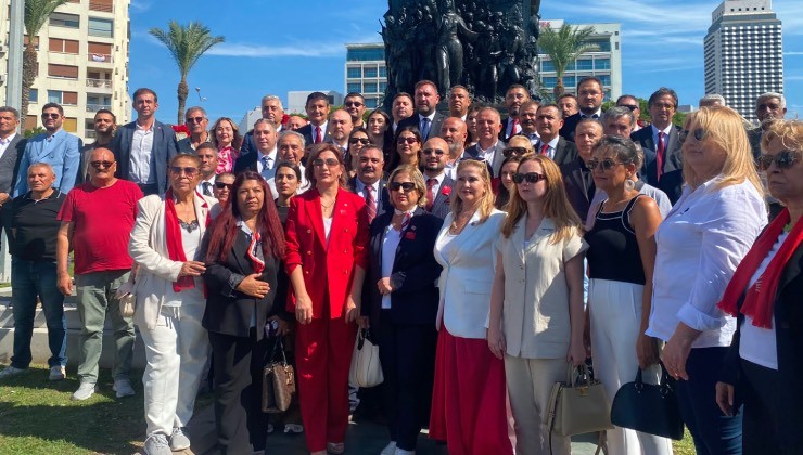 CHP İzmir'den 9 Eylül'de çelenk töreni...