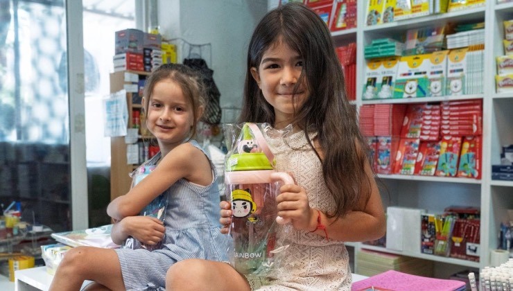 Çocuklara kırtasiye desteği, ailelere nefes