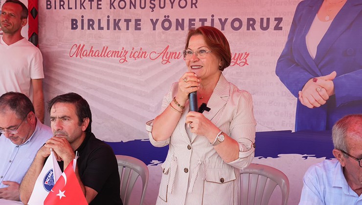 Didim Belediyesi ''Mahallemiz için aynı masadayız'' buluşmasında Efeler Mahallesi sakinleri ile bir araya geldi