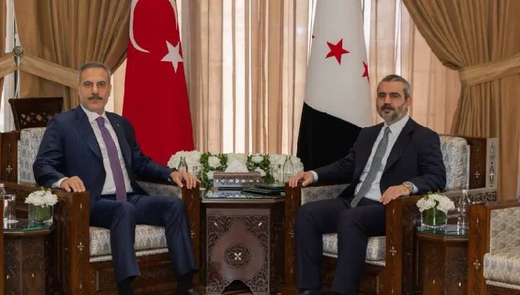 Dışişleri Bakanı Hakan Fidan Suriye'de