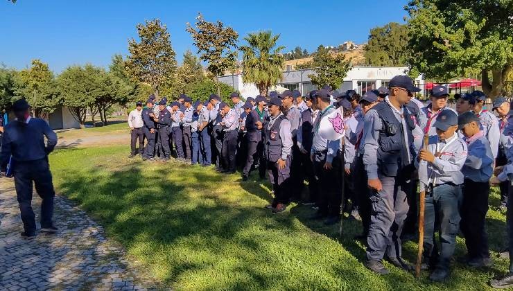Efeler Belediyesi izcileri 9 Eylül İzmir’in Kurtuluşu etkinliklerinde sahada