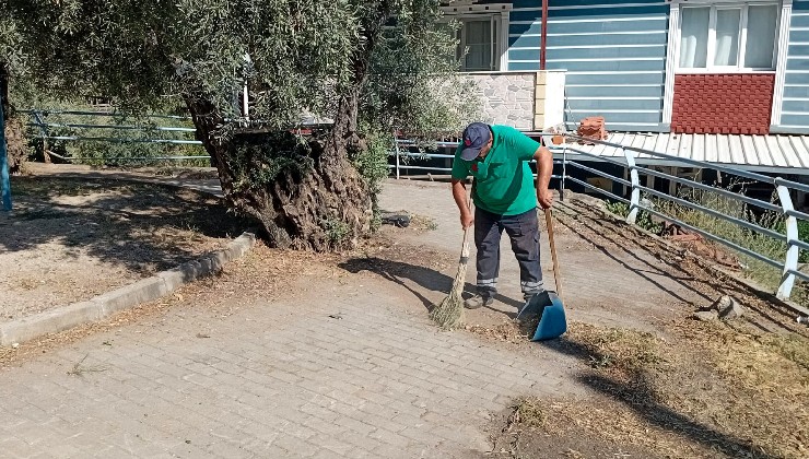 Efeler’de yeşil mesai: Eğrikavak sokaklarına bakım