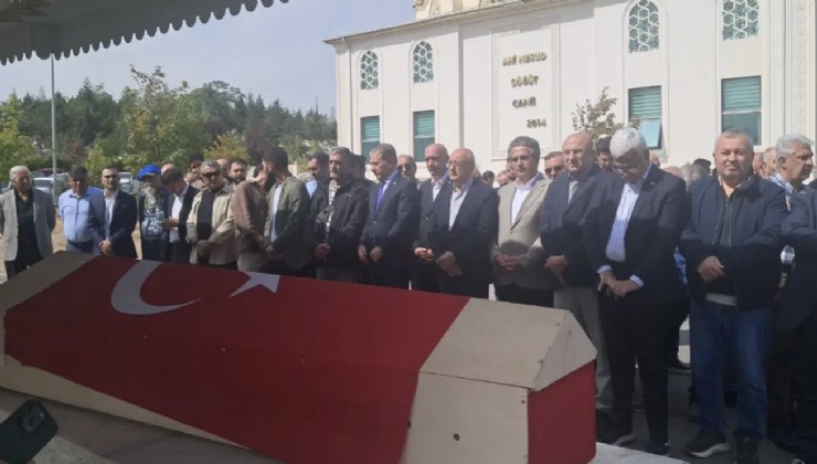Emekli eyleminde yaşamına son veren Ali Şekeroğlu son yolculuğuna uğurlandı