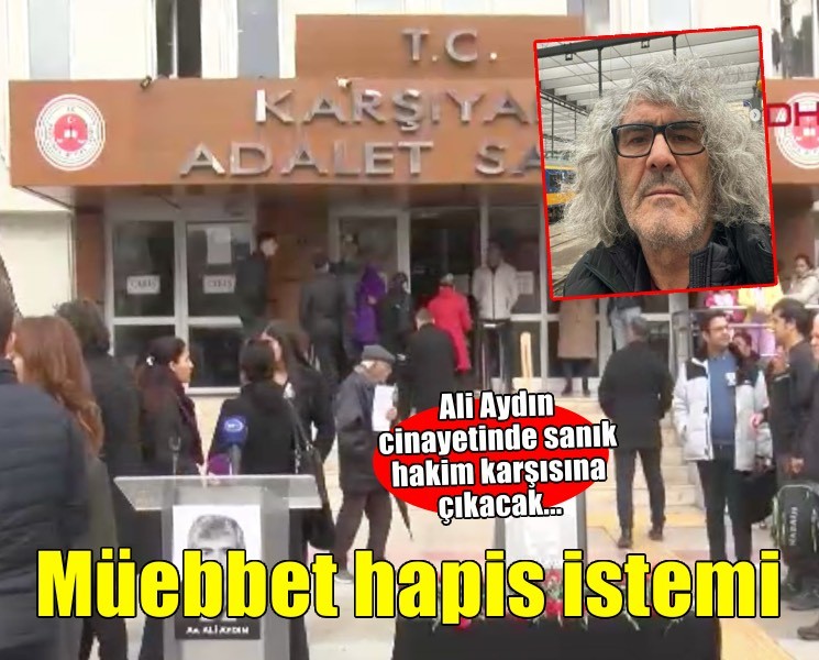 Eski İHD İzmir Şube Eş Başkanını öldüren sanığa müebbet hapis istemi