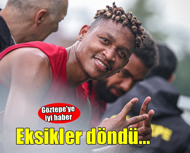 Göztepe'de eksikler takıma döndü