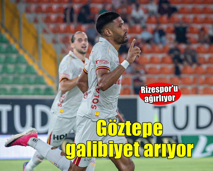 Göztepe ilk galibiyet için sahada