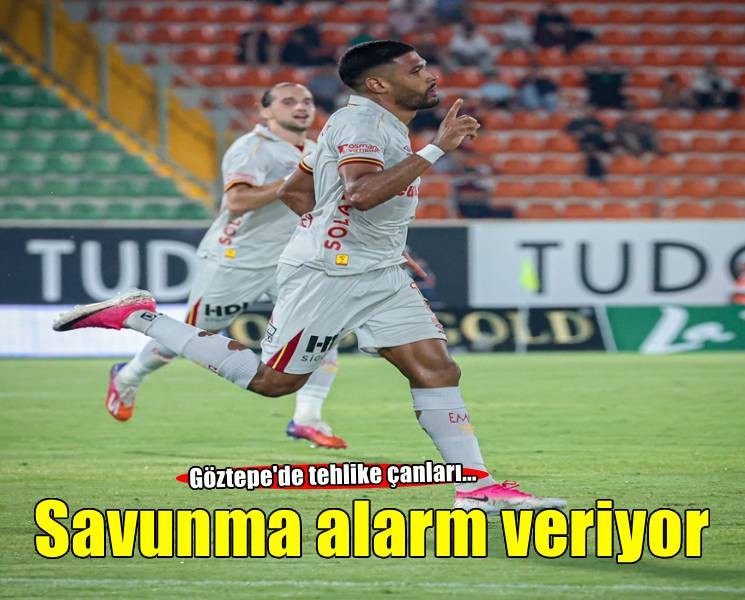 Göztepe savunmada başka hücumda başka