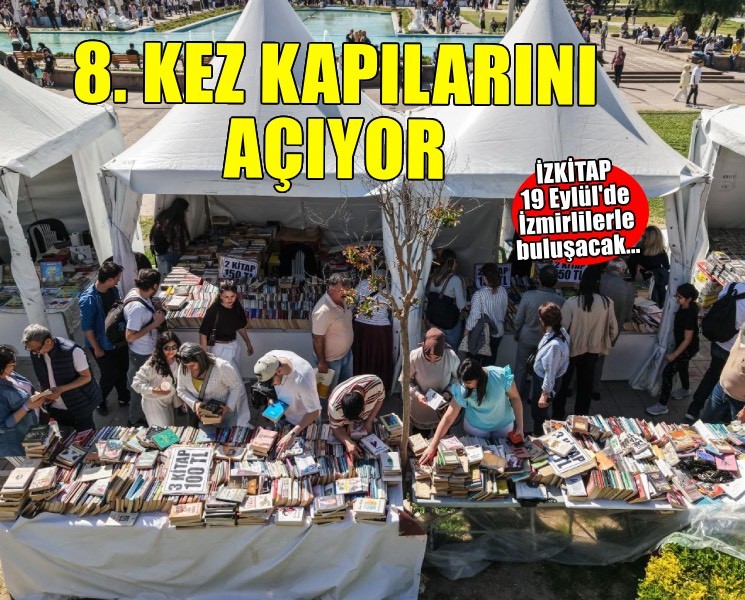 İZKİTAP - 8. İzmir Kitap Fuarı açılıyor