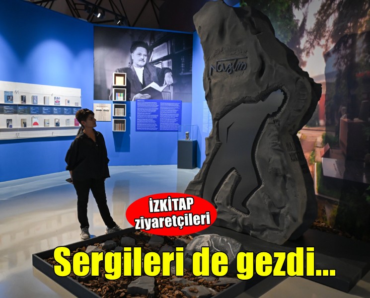 İZKİTAP ziyaretçileri Kültürpark’taki sergileri keşfetti