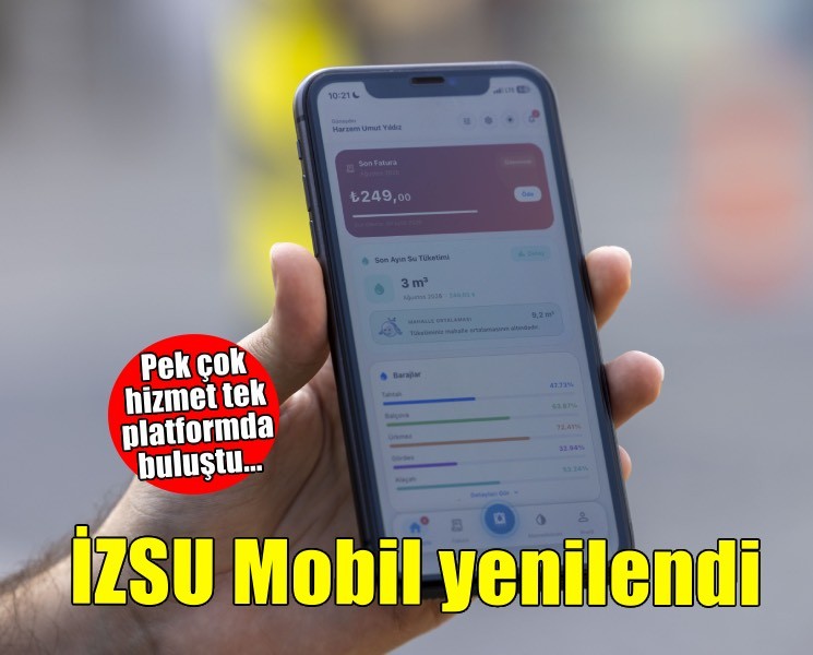 İZSU Mobil yenilendi