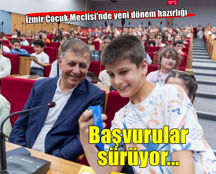 İzmir Çocuk Meclisi için başvurular devam ediyor