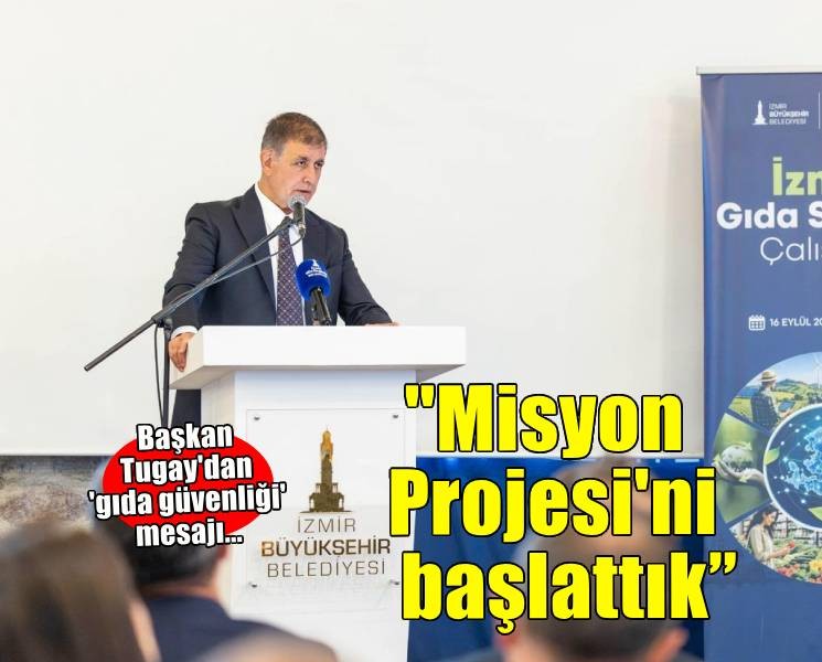 İzmir Gıda Sistemi Belgesi’ne son şekli veriliyor