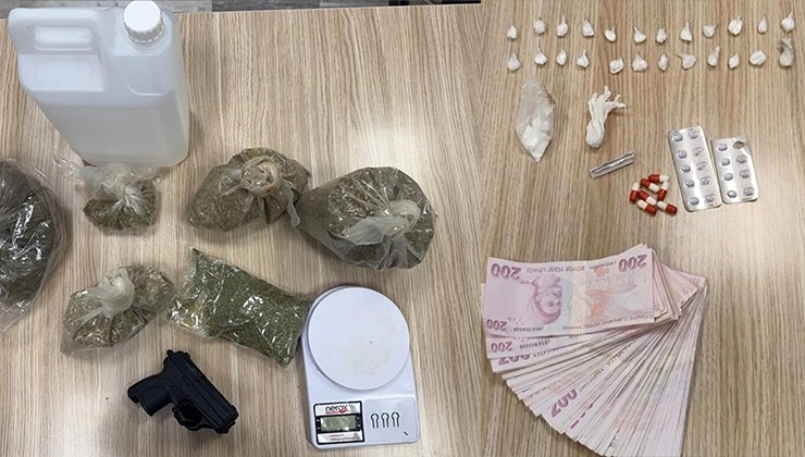 İzmir'de uyuşturucu operasyonları...