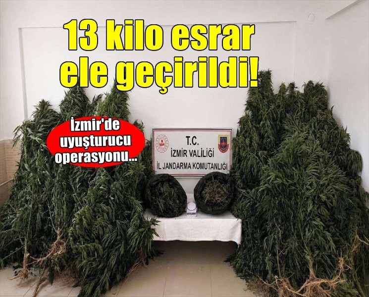 İzmir'de uyuşturucu operasyonunda yakalanan şüpheli tutuklandı