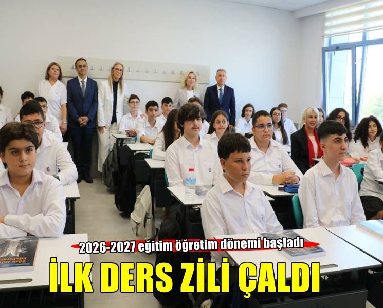 İzmir'de yeni eğitim-öğretim yılının ilk ders zili çaldı