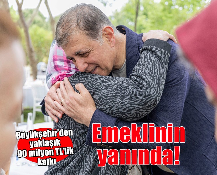 İzmir’de emeklilere yaklaşık 90 milyon TL’lik destek