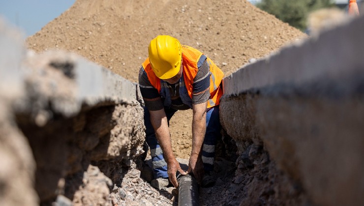 İzmir’in kuzeyinde su altyapısına 147 milyon liralık yatırım