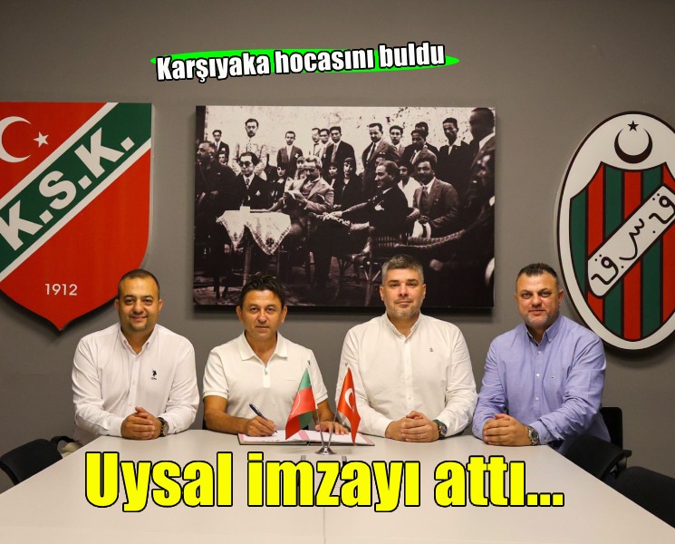 Karşıyaka'da Zafer Uysal imzayı attı