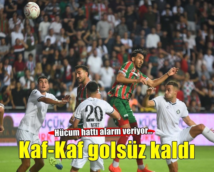 Karşıyaka'nın derdi gol