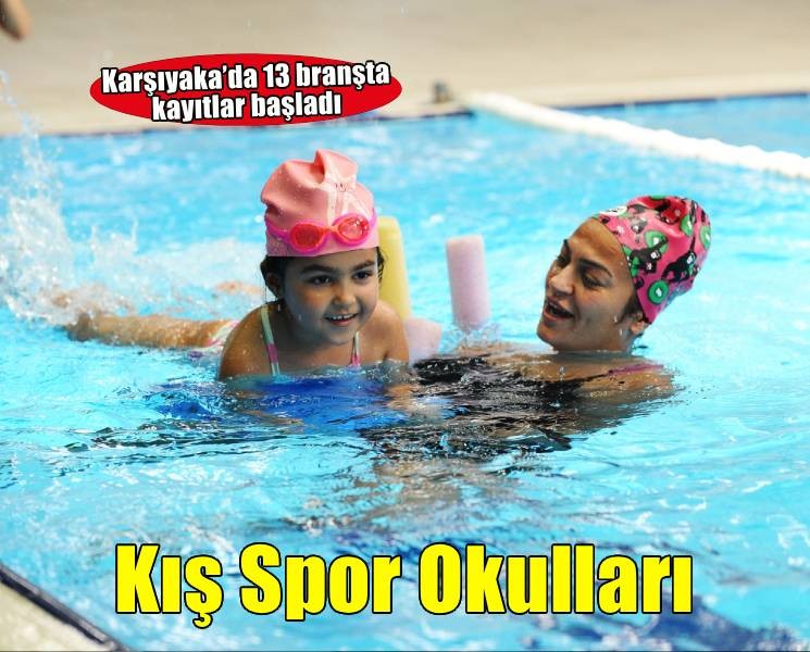 Karşıyaka’da Kış Spor Okulları’na kayıtlar başladı