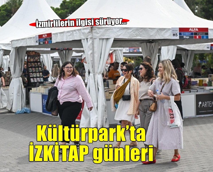 Kültürpark’ta İZKİTAP günleri