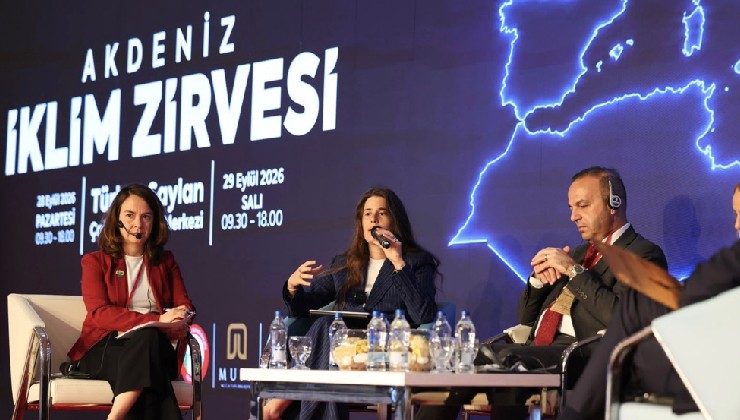 Lâl Denizli, Akdeniz İklim Zirvesi’nde Çeşme’nin iklim politikalarını anlattı