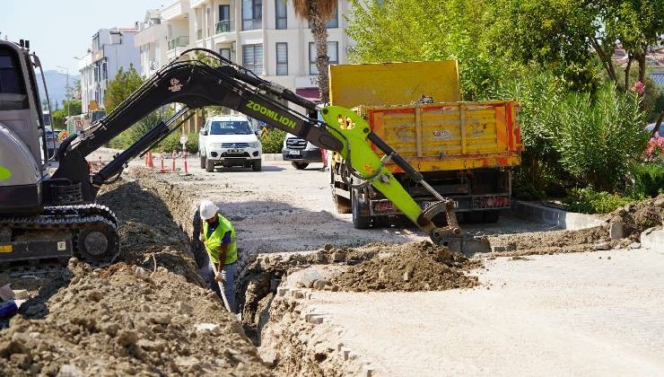 MUSKİ Dalaman’da 48 bin metre içme suyu hattını yeniledi