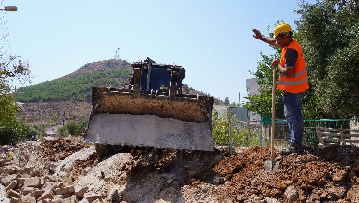 Marmaris Yeşilova Mahallesi’nde içme suyu şebekesi genişletiliyor