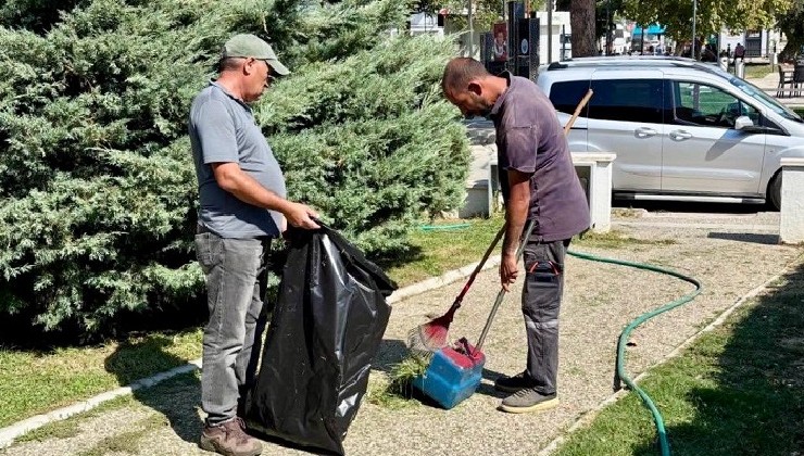 Menderes’te yabani otla mücadele sürüyor