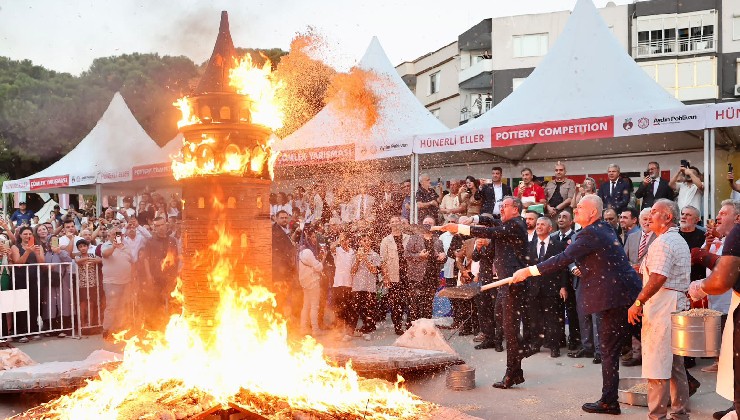 Menemen Çömlek Festivaline muhteşem açılış!
