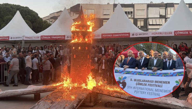 Menemen'de büyük coşku... Çömlek Festivali başladı!