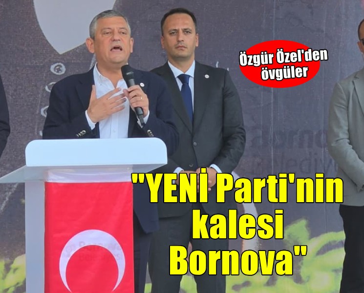Özgür Özel'den Bornova’da… Parti içi demokrasinin en rahat yaşandığı ilçelerden biri