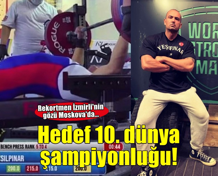 Rekortmen İzmirli'nin gözü Moskova'da...